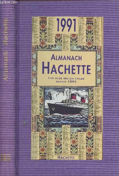 Almanach Hachette 1991