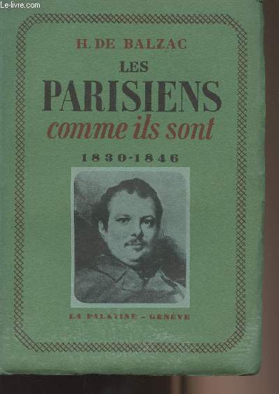 Les parisiens comme ils sont 1830-1846