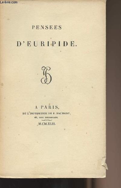 Penses d'Euripide