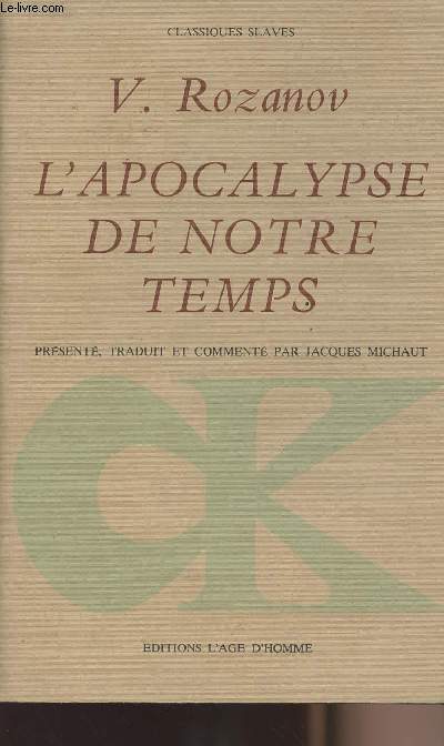L'Apocalypse de notre temps - collection 
