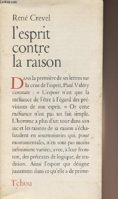L'esprit contre la raison - collection 