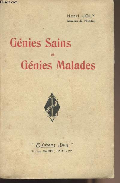 Gnies sains et gnies malades