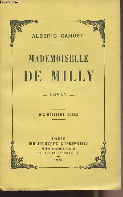 Mademoiselle de Milly