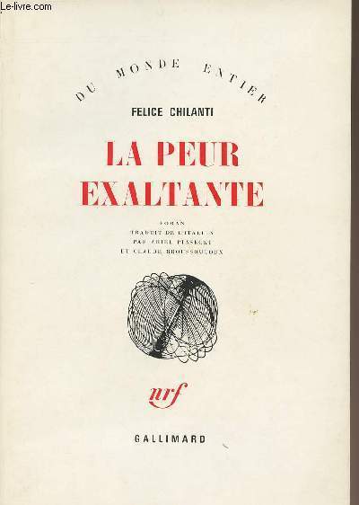 La peur exaltante - collection 