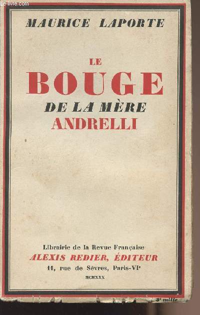 Le bouge de la mre Andrelli (133 jours d'pouvante)