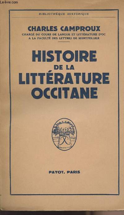 Histoire de la littrature occitane