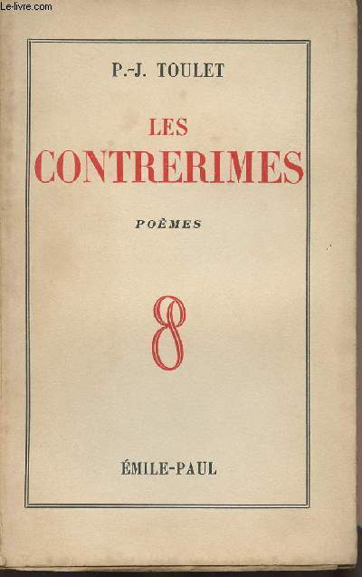 Les contrerimes - Pomes