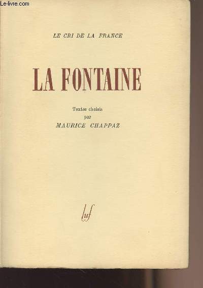 La Fontaine - collection 