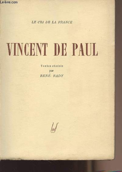 Vincent de Paul - collection 