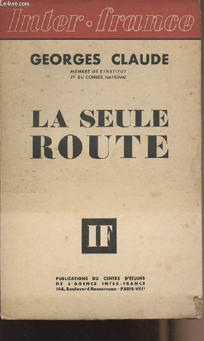 La seule route