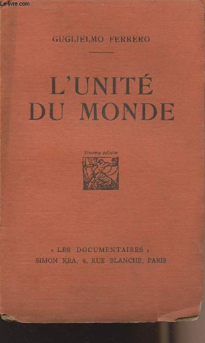 L'unit du monde