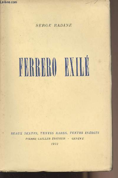 Ferrero exil - 