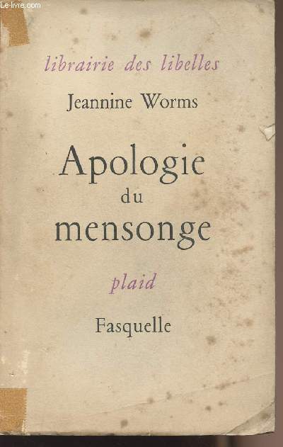 Apologie du mensonge - Plaid - 