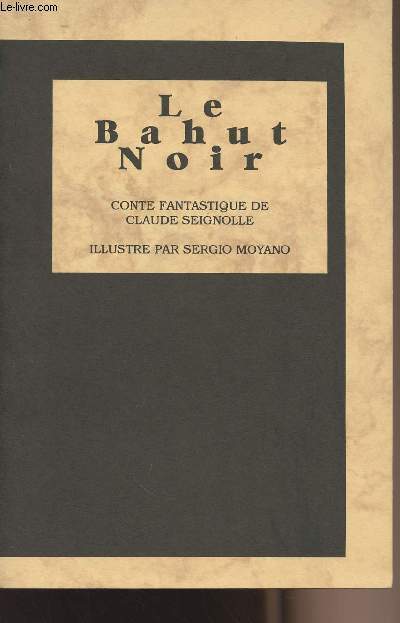 Le Bahut noir - conte fantastique - 