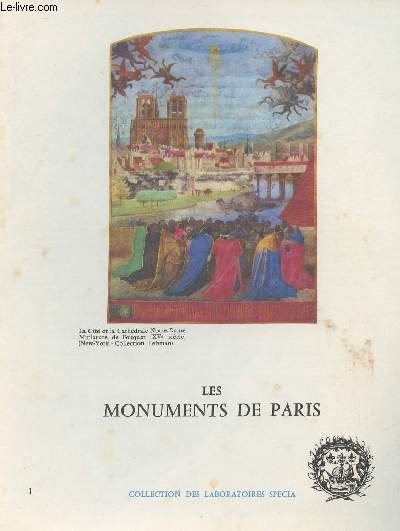 Les monuments de Paris - Collection des Laboratoires Specia - n1