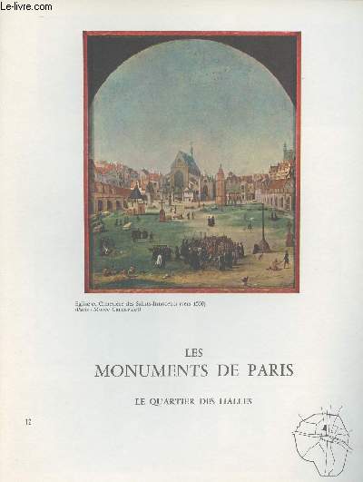 Les monuments de Paris - N12 Le quartier des Halles