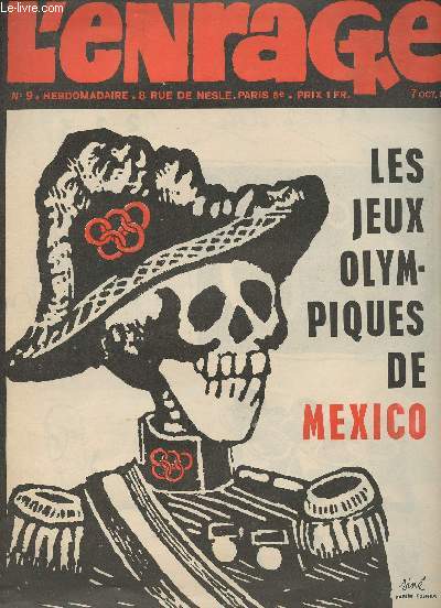 L'enrag - n9 - 7 octobre 68 - Les jeux olympiques de Mexico