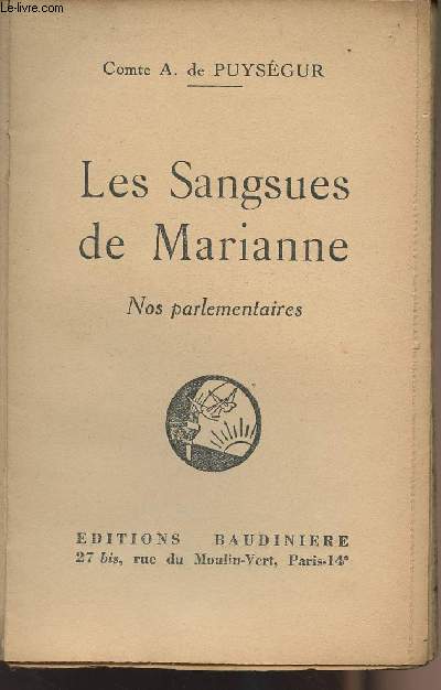 Les Sangsues de Marianne - Nos parlementaires