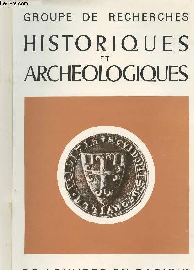 Groupe de recherches historiques et archologiques - De Louvres-en-Parisis - Bulletin n5 anne 1982/83