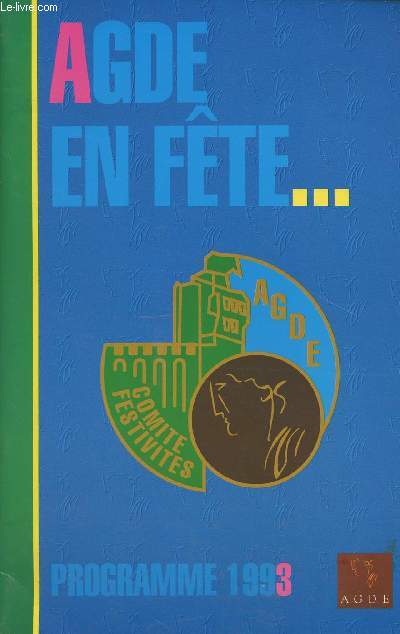 Agde en fte...Programme 1993