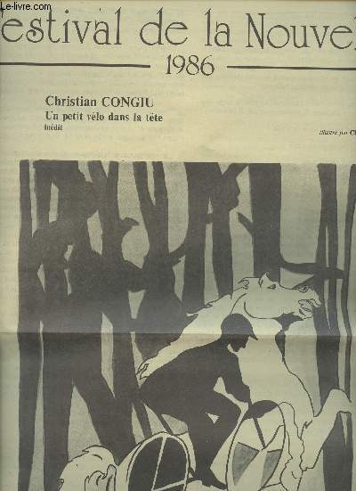 Festival de la Nouvelle - 1986 - Christian Congiu - Un petit vlo dans la tte - Illustr par Chantal Begue