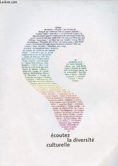 Ecoutez la diversit culturelle