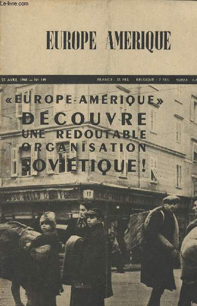 Europe Amrique - Revue hebdomadaire n149 - 