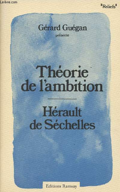 Thorie de l'ambition - Hrault de Schelles