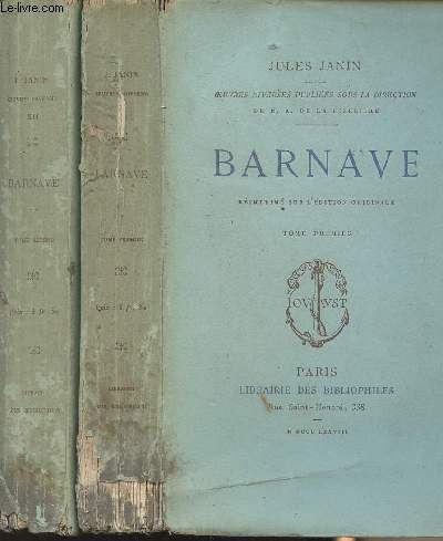 Barnave - Tome 1 et 2