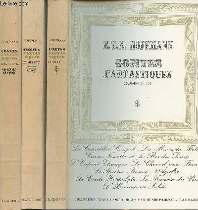 Contes fantastiques - Complets (3 volumes) - collection 