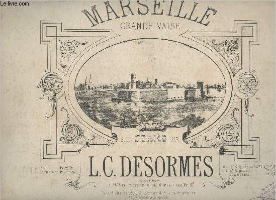Marseille grande valse pour piano