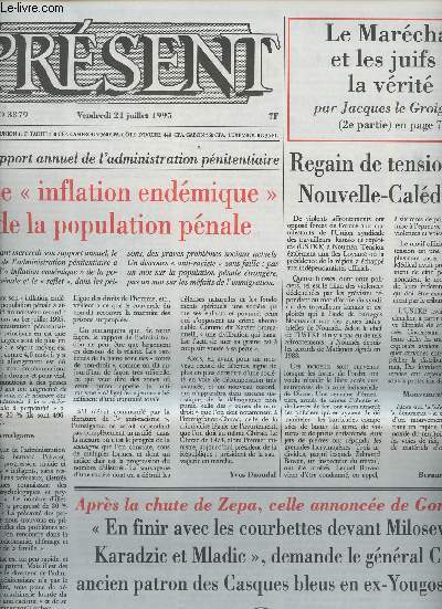 Prsent n3379 vend. 21 juil. 95 - Le Marchal et les juifs: la vrit, 2e partie - Une 