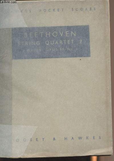 Beethoven String Quartet 7 Cuarteto - F Major - FA Mayor Opus 59, n1