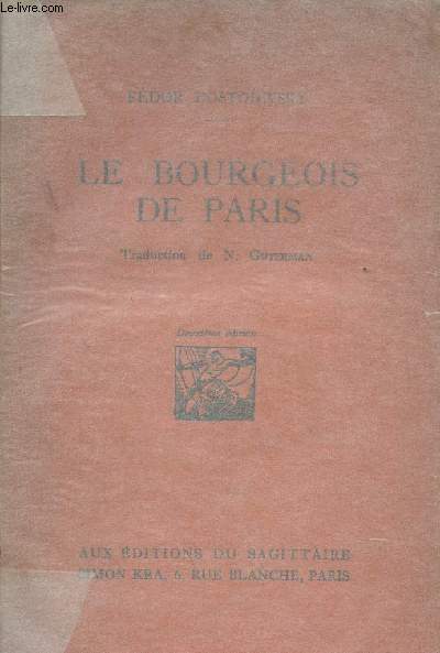 Le bourgeois de Paris