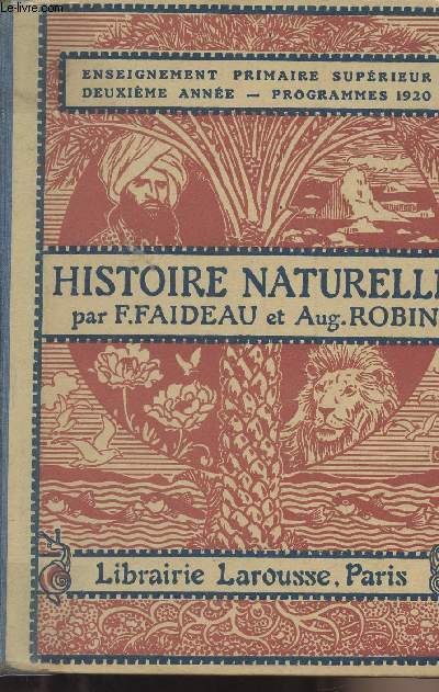 Histoire naturelle - Enseignement primaire suprieur, 2e anne - Programmes 1920