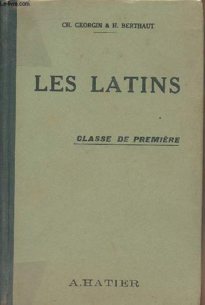 Les latins - Classe de premire - Pages principales des auteurs du programmes