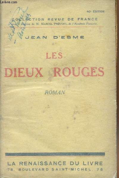 Les dieux rouges - collection 