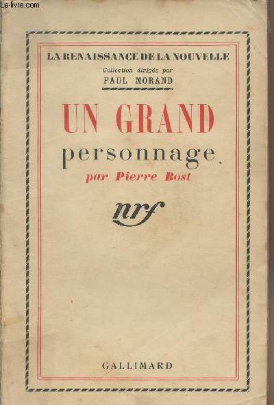 Un grand personnage - collection 