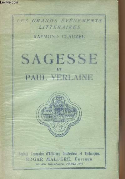 Sagesse et Paul Verlaine - 