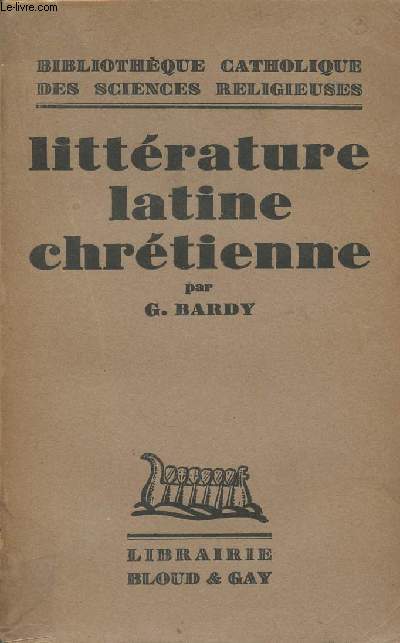 Littrature latine chrtienne - 
