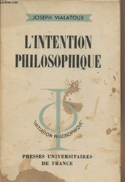 L'intention philosophique - 