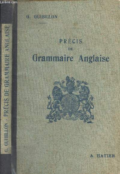 Prcis de Grammaire Anglaise (de la 4e aux baccalaurats) 5e dition