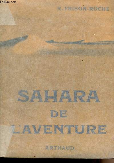 Sahara de l'aventure - Envoi de l'auteur