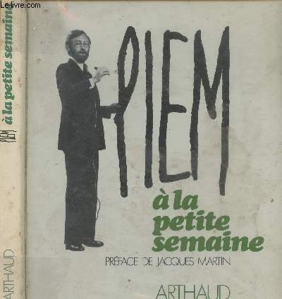 Piem  la petite semaine