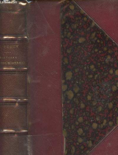 Histoire des temps modernes depuis 1453 jusqu' 1789 - 7e dition