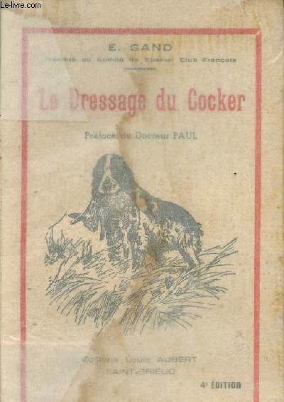 Le dressage du Cocker