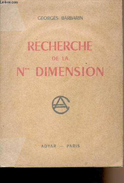 Recherche de la Nme dimension