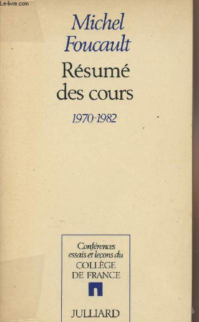 Rsum des cours 1970-1982 - 