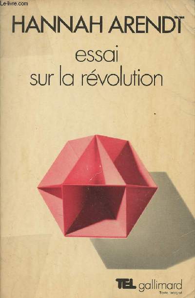Essai sur la rvolution - collection 