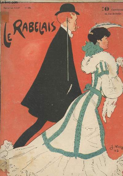 Le Rabelais 2e anne n66 19 mai 1903 - INCOMPLET Couverture et 1re page seulement